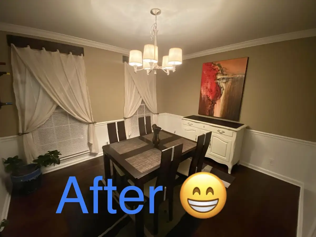 Professional dining room restoration after water damage in South Beloit